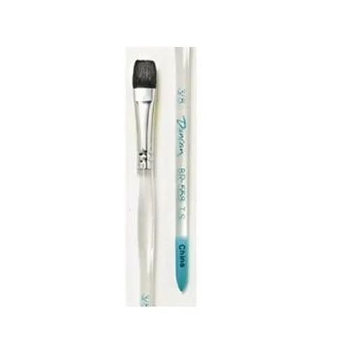 Picture of Duncan Discovery Brush 3/8 inch Flat Translucent