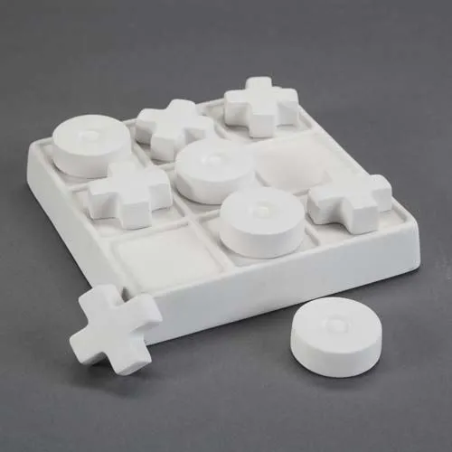 Picture of Ceramic Bisque 27167 Mini Noughts and Crosses Set