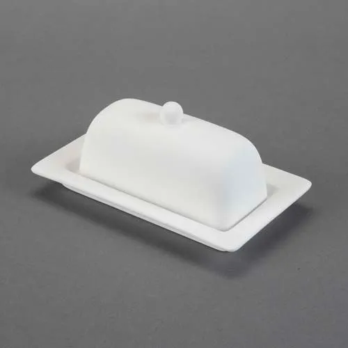 Picture of Ceramic Bisque 29206 Rimmed Butter Dish