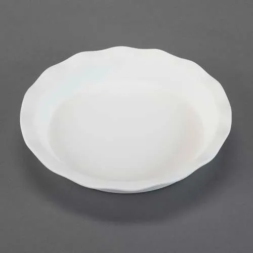 Picture of Ceramic Bisque 29228 Wavy Ware Pie Dish