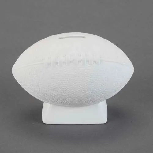 Picture of Ceramic Bisque 29852 Football Bank