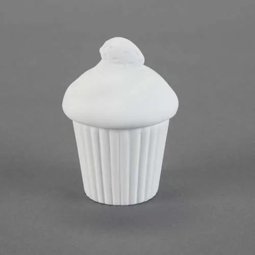 Picture of Ceramic Bisque 26784 Strawberry Cupcake Box