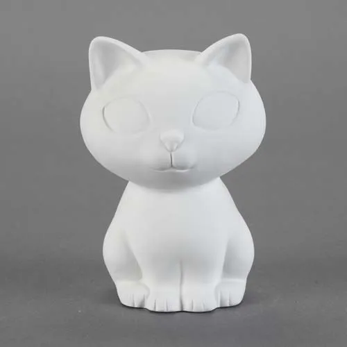 Picture of Ceramic Bisque 31808 Retro Kitty Bank