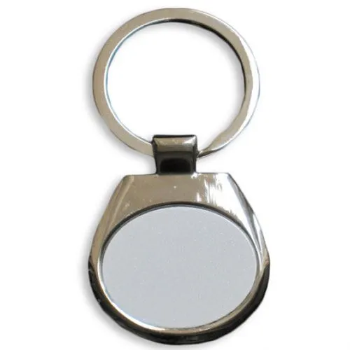Picture of Dye Sublimation Metal Key Ring Oval