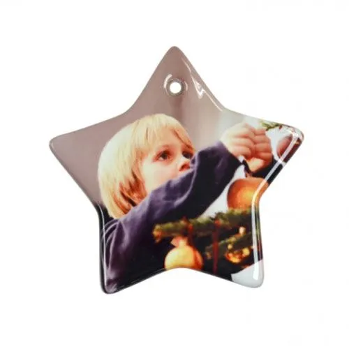 Picture of Sublimation Ceramic Ornament Star