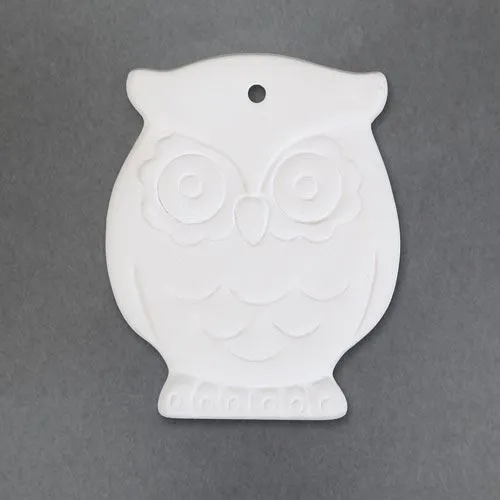 Picture of Ceramic Bisque 34394 Hoot Owl Ornament