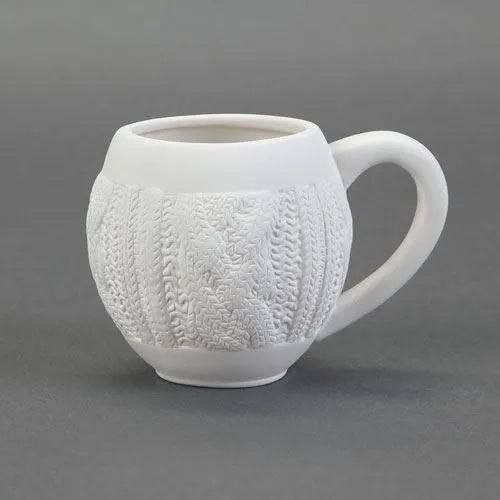 Picture of Ceramic Bisque 34379 Cosy Sweater Mug