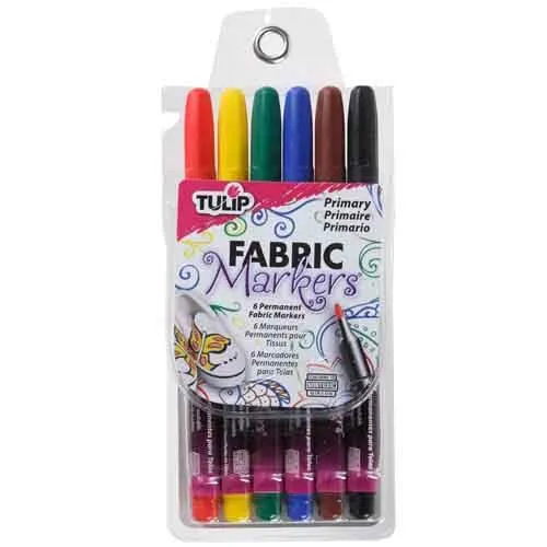 Picture of Tulip Fabric Marker Pens Fine Tip 6 Pack