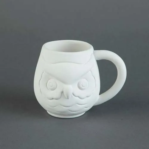 Picture of Ceramic Bisque 33431 Tot Hoot 12 oz Mug