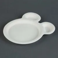 Picture of Ceramic Bisque 33437 Animal Plate 6pc