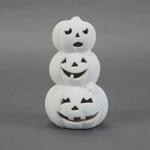 Picture of Ceramic Bisque 34376 Stacked Pumpkins