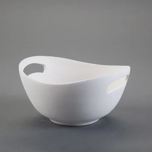 Picture of Ceramic Bisque 35371 Medium Handled Bowl
