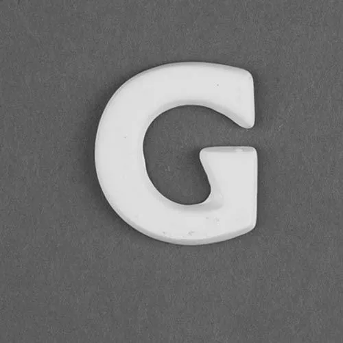 Picture of Ceramic Bisque 35395 Letter G Embellie