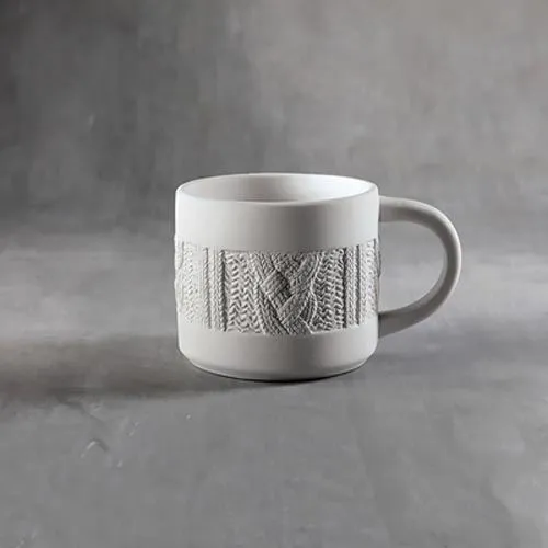 Picture of Ceramic Bisque 35982 Cozy Sweater 20 Oz Mug
