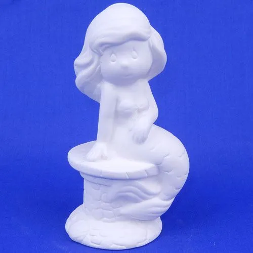 Picture of Ceramic Bisque Mermaid 5"