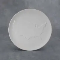 Picture of Ceramic Bisque 38398 United States Plate