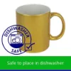 Picture of Coffee Mug 11oz Gold