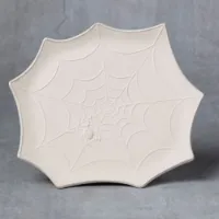 Picture of Ceramic Bisque 38573 Spider Web Plate 6pc