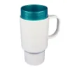 Picture of Polymer Sublimation Travel Coffee Mug White 17oz