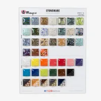 Picture of Mayco Tile Chart - Stoneware Crystal, Gloss and Washes