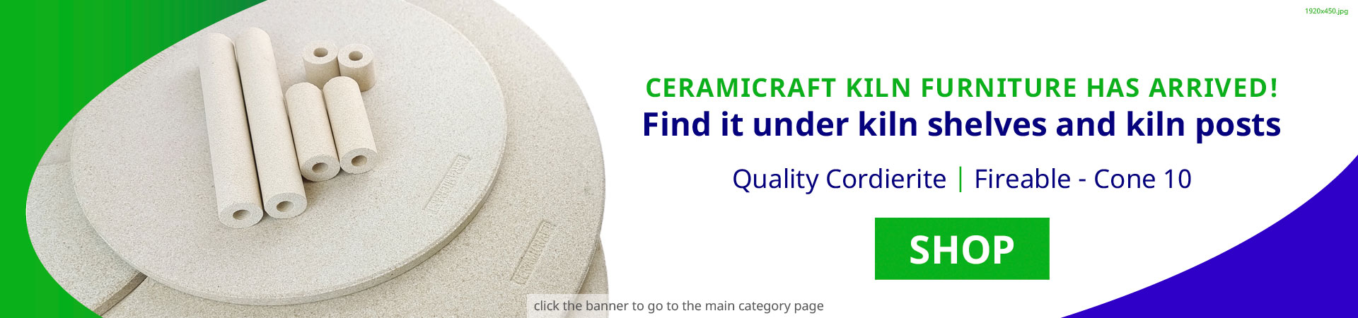 NEW Ceramicraft Kiln furniture has arrived!