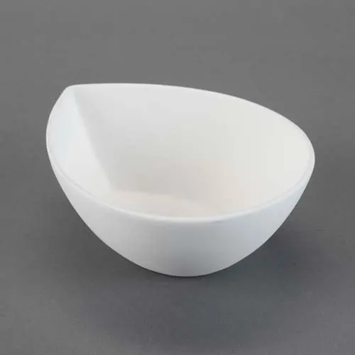 Picture of Ceramic Bisque 21683 Small Tear Drop Bowl