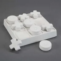 Picture of Ceramic Bisque 27167 Mini Noughts and Crosses Set 6pc