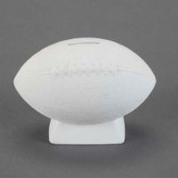 Picture of Ceramic Bisque 29852 Football Bank 6pc