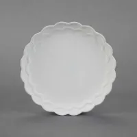 Picture of Ceramic Bisque 31217 Scalloped Salad Plate