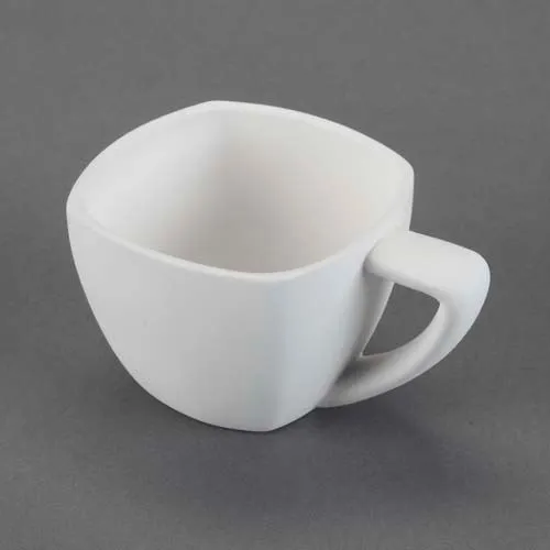 Picture of Ceramic Bisque 31525 Geometrix Square Mug