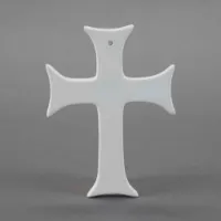 Picture of Ceramic Bisque 32786 Contemporary Cross