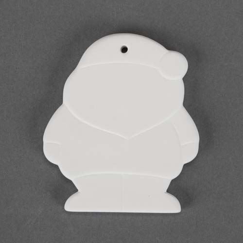 Picture of Ceramic Bisque 32846 Santa Ornament