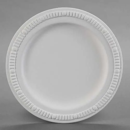 Picture of Ceramic Bisque 32928 Dotted Dinnerplate