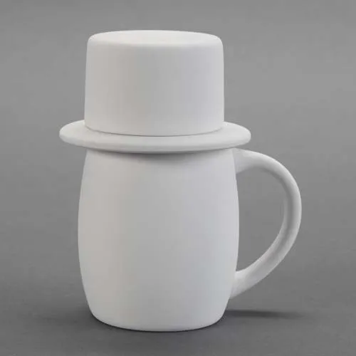 Picture of Ceramic Bisque 32941 Hat Hot Chocolate Mug