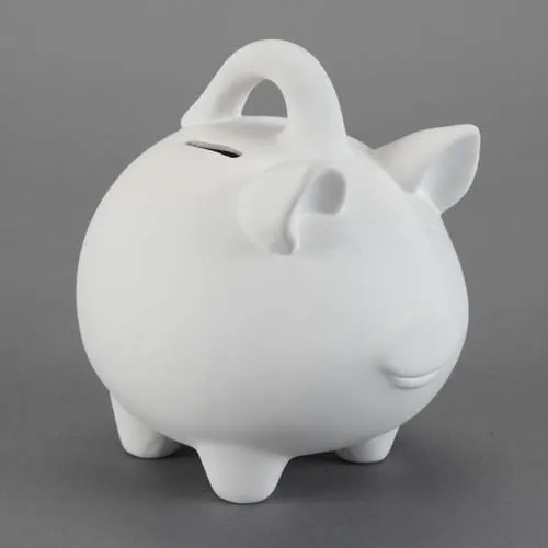 Picture of Ceramic Bisque 21443 Piggy Bank