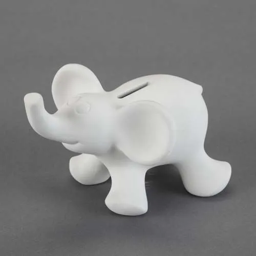 Picture of Ceramic Bisque 21678 Cute Elephant Bank