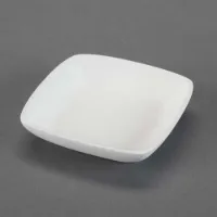 Picture of Ceramic Bisque 24808 Geometrix Small Square Plate 12pc