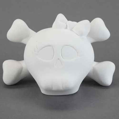 Picture of Ceramic Bisque 26779 Babydoll Skull