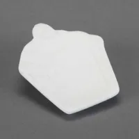 Picture of Ceramic Bisque 26785 Strawberry Cupcake Plate 6pc