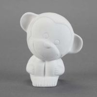 Picture of Ceramic Bisque 30611 Tot Momo Bank 6pc