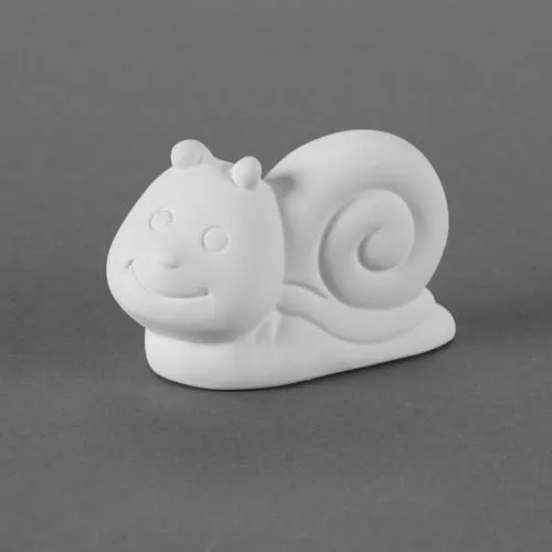 Picture of Ceramic Bisque 33420 Tiny Tot Pokey the Snail 6pc