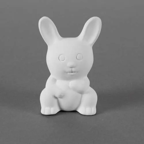 Picture of Ceramic Bisque 33423 Tiny Tot Nibbles the Bunny 6pc