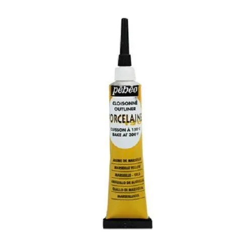 Picture of Pebeo Porcelaine 150 Outliner - Marseille Yellow 20ml