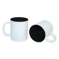 Picture of Permasub Sublimation Coffee Mug 11oz - Black Inner