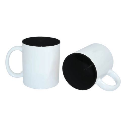 Picture of Permasub Sublimation White Mug 11oz - Black Inner