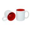 Picture of Permasub Sublimation White Mug 11oz - Bright Red Inner