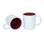 Picture of Permasub Sublimation White Mug 11oz- Dark Red Inner