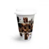 Picture of Ceramic Sublimation Travel Coffee Mug White 11oz
