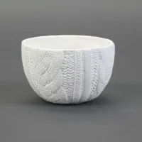 Picture of Ceramic Bisque 34381 Cosy Sweater Bowl 6pc
