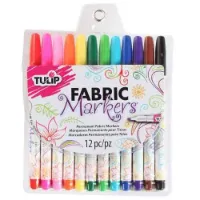Picture of Tulip Fabric Marker Pens Fine Tip 12 pack